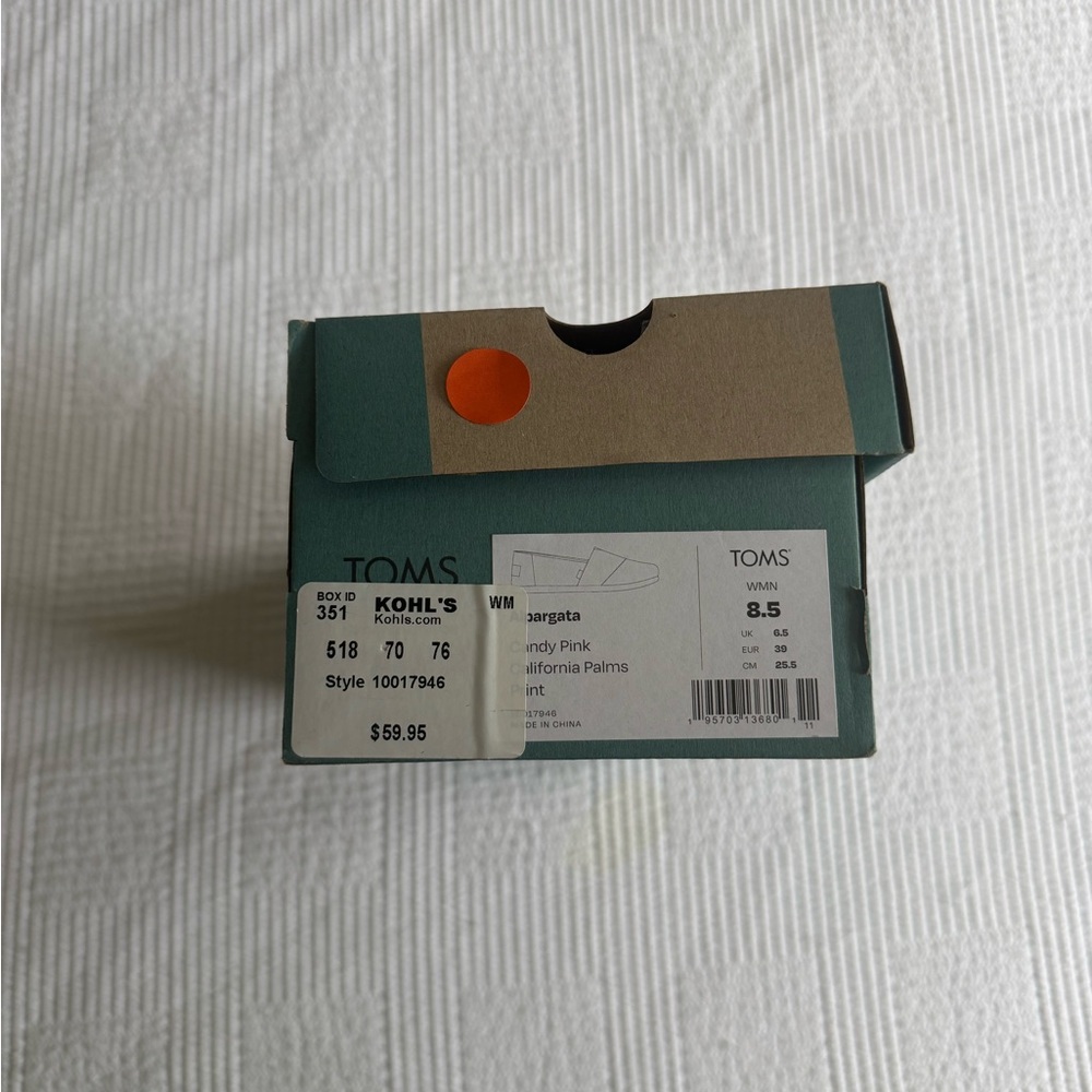TOMS Sandy Pink Women's Shoes